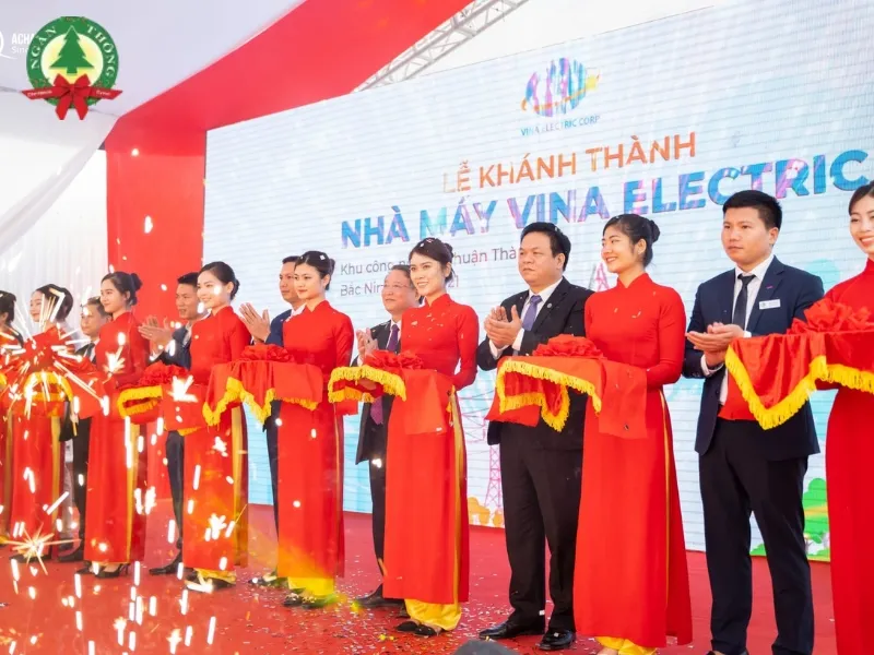 tổ chức sự kiện khánh thành