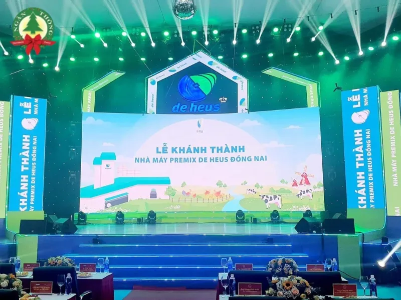 tổ chức sự kiện khánh thành