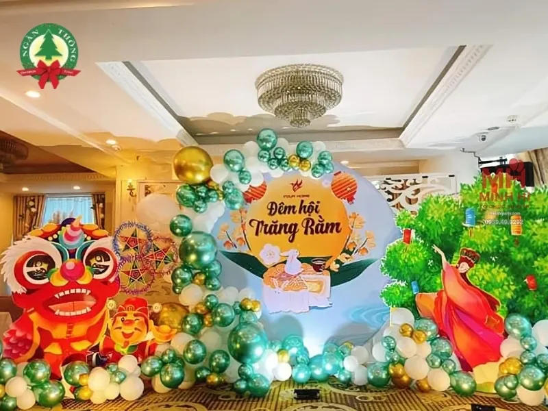 báo giá trang trí sự kiện trung thu