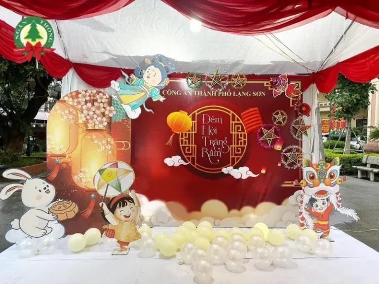 báo giá trang trí sự kiện trung thu