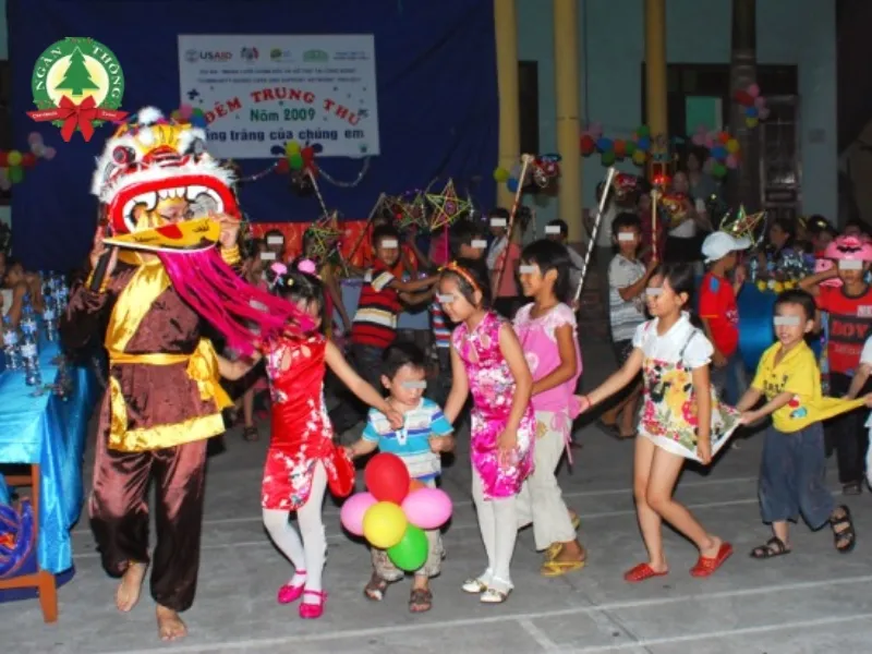các trò chơi dân gian tổ chức Trung Thu