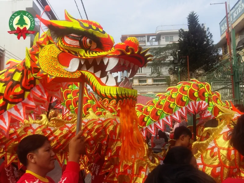 cho thuê đoàn lân sư rồng Trung Thu
