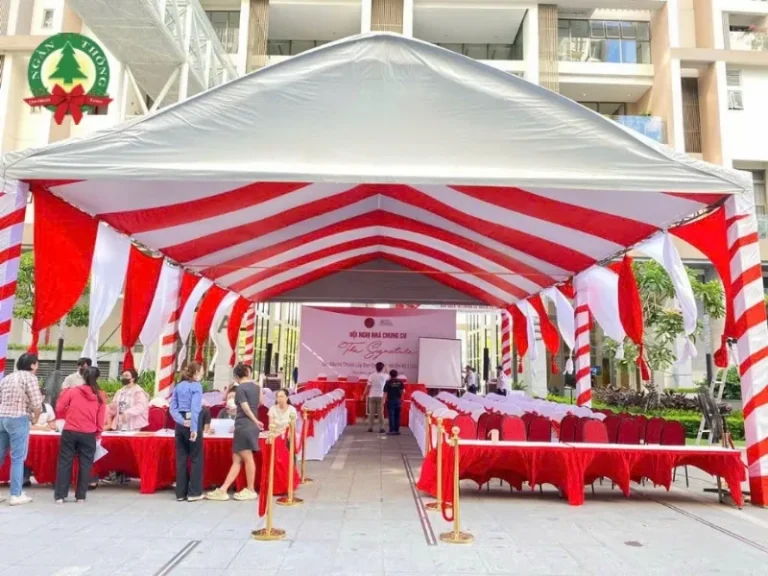 cho thuê rạp sự kiện ngoài trời
