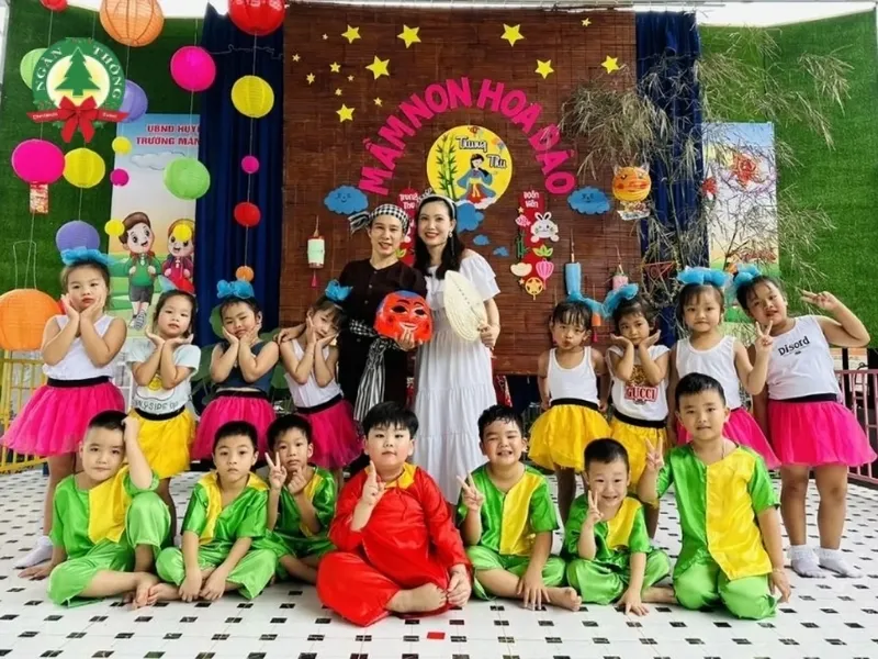 tổ chức trung thu cho trường mầm non
