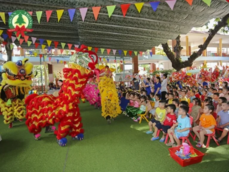 tổ chức trung thu cho trường mầm non