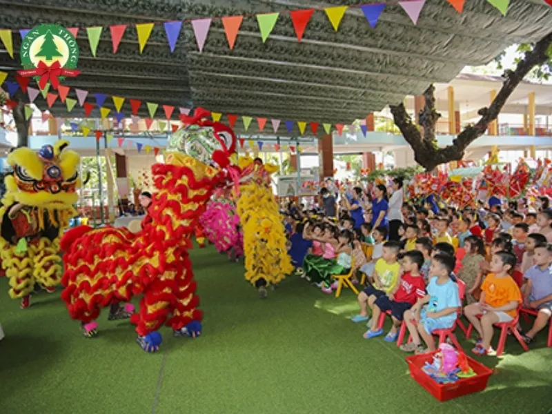 tổ chức trung thu cho trường mầm non