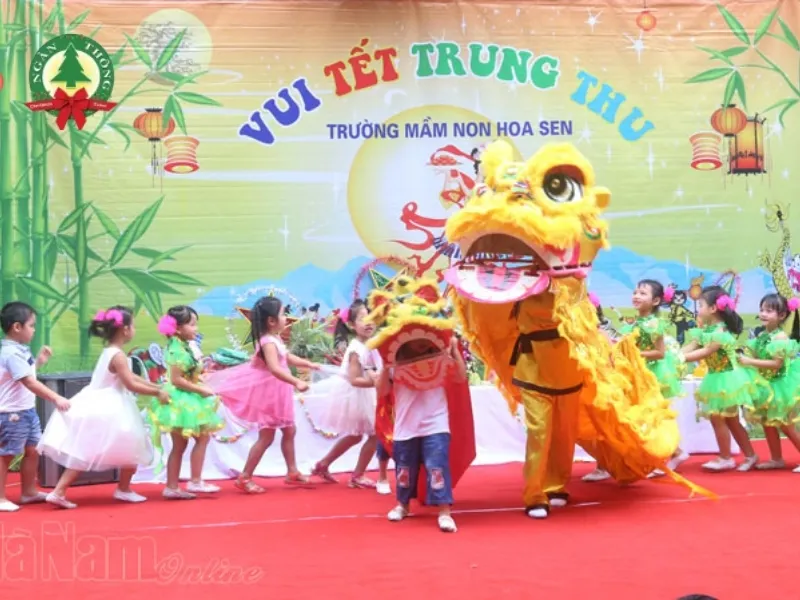 tổ chức trung thu cho trường mầm non