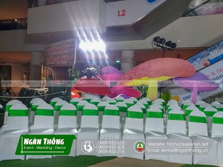 Trang trí sự kiện Vivo City